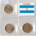 ARGENTINA Set composto da 20 - 50 - 100 Pesos Spl Mondiali calcio 1978